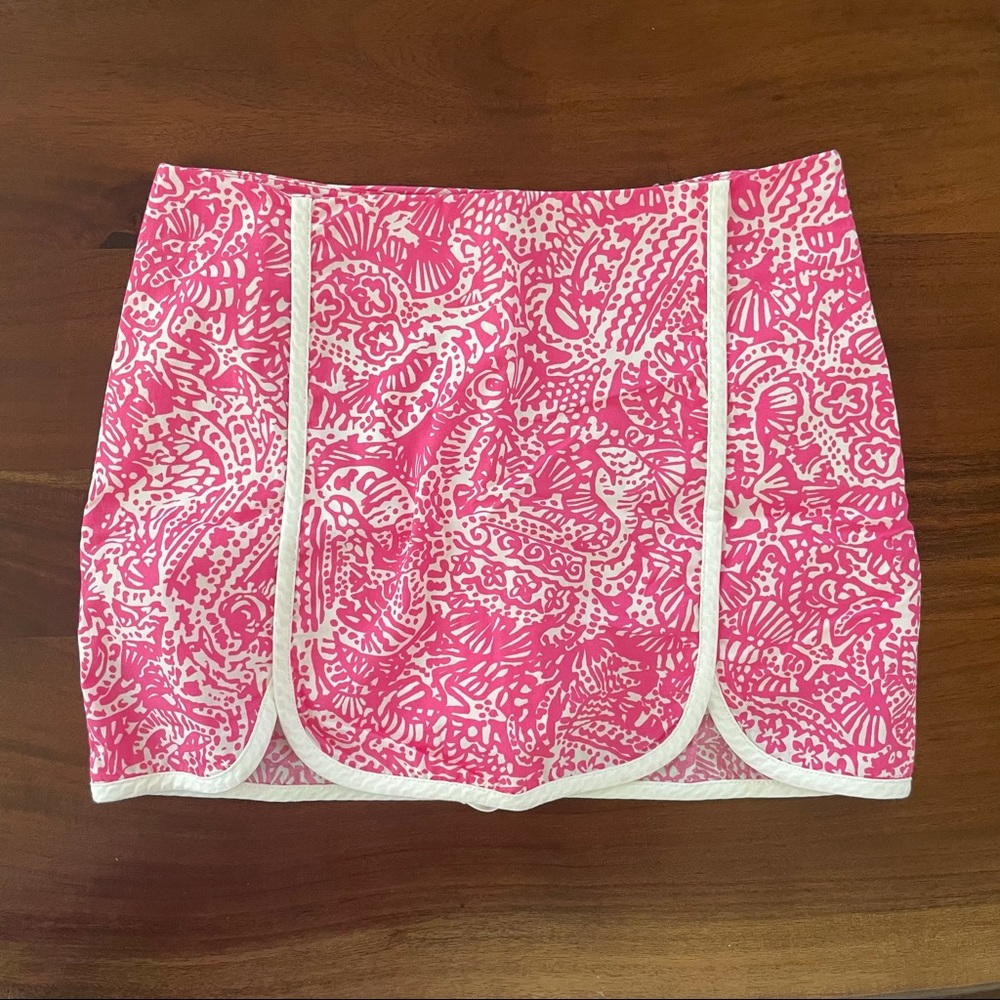 Lilly Pulitzer Zip Up Skort EEUC